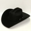 Justin JF0657DYLA Bent Rail Dylan 6X Fur Felt Cowboy Hat Black