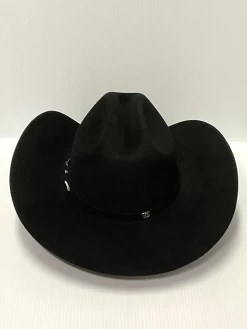 Justin JF0657DYLA Bent Rail Dylan 6X Fur Felt Cowboy Hat Black -Justin Sale Shop IMG 1846 1