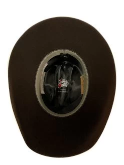 Justin JF0457COUNXL08 4X Promo Western Felt Hat Chocolate -Justin Sale Shop IMG 2495