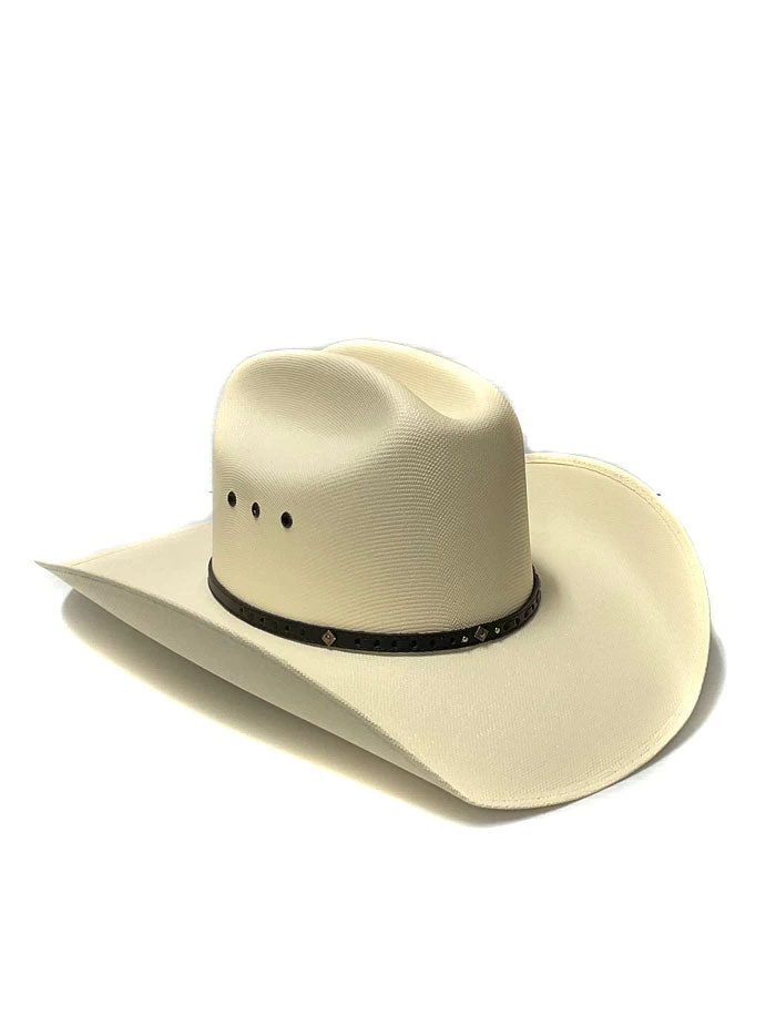 Justin JS7156GIL Straw Cowboy Hat Ivory 3 Justin JS7156GIL Straw Cowboy Hat Ivory