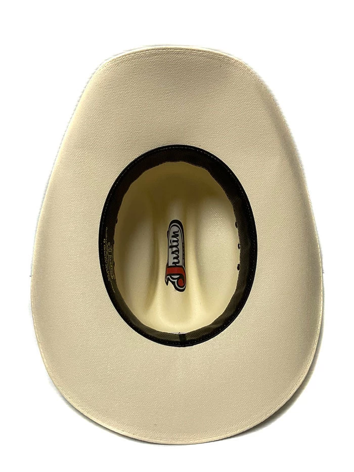 Justin JS7156GIL Straw Cowboy Hat Ivory 9 Justin JS7156GIL Straw Cowboy Hat Ivory - Image 7