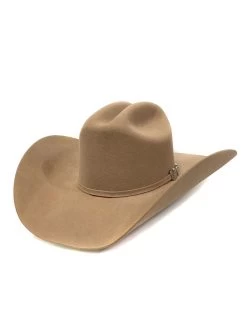 Justin JF0657DYLA Bent Rail Dylan 6X Fur Felt Cowboy Hat Fawn