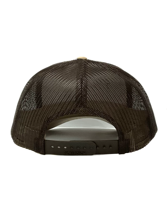 Justin JCBC804 Fish Patch Mesh Back Cap Khaki 6 Justin JCBC804 Fish Patch Mesh Back Cap Khaki - Image 4
