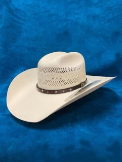 Justin JS6330WHSN4408 Straw Cowboy Hat White