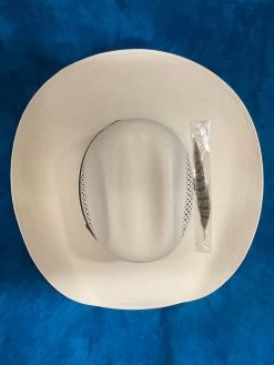 Justin JS6330WHSN4408 Straw Cowboy Hat White -Justin Sale Shop IMG 5077