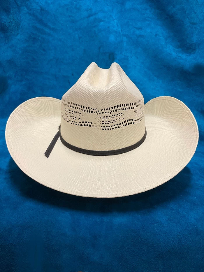 Justin JS0156BANG 10X BANGORA Straw Cowboy Hat Ivory 4 Justin JS0156BANG 10X BANGORA Straw Cowboy Hat Ivory - Image 2