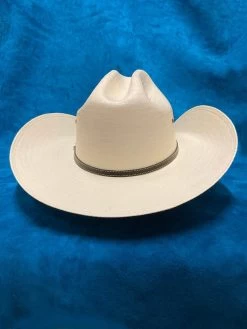 Justin JS1156BKHL4004 10X BLACK HILLS Straw Cowboy Hat Ivory -Justin Sale Shop IMG 5472