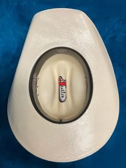 Justin JS1156BKHL4004 10X BLACK HILLS Straw Cowboy Hat Ivory -Justin Sale Shop IMG 5476