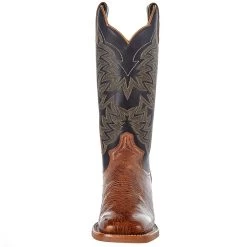 Justin Boots Women's Vintage Cognac Smooth Ostrich Cowgirl Boot -Justin Sale Shop JE701 2