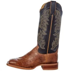 Justin Boots Women's Vintage Cognac Smooth Ostrich Cowgirl Boot -Justin Sale Shop JE701 3