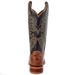 Justin Boots Women's Vintage Cognac Smooth Ostrich Cowgirl Boot -Justin Sale Shop JE701 4