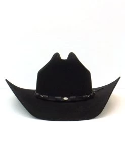 Justin JF0657TOWN-BLK Mens 6x Townes Western Felt Hat Black -Justin Sale Shop JF0657TOWN BLK 2