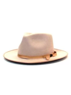 Justin JF06T1DRAK3014 Mens Bent Rail 6X Drake Buck Hat Beige