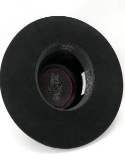 Justin JF105CHUGS Mens 10X Hughes Premium Felt Hat Black -Justin Sale Shop JF105CHUGS Black 4 1