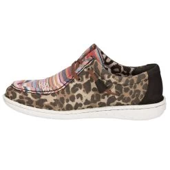 Justin Boots Women's Hazer Leopard And Aztec Print Lace Up Casual Shoe -Justin Sale Shop JL173 2