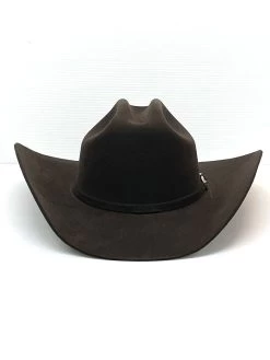 Justin JF0657DYLA Bent Rail Dylan 6X Fur Felt Cowboy Hat Chocolate -Justin Sale Shop JS0657DYLA 2 1