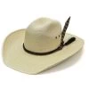 Justin JS1930BUKD40 Kids Buckhorn Western Straw Hat Natural -Justin Sale Shop JS1930BU 2