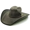 Justin JS5256FNX-BK Bent Rail Fenix Straw Cowboy Hat Black -Justin Sale Shop JS5256FNX BK 1 1