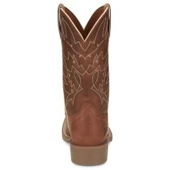 Justin Boots Women's Stampede Halter Roasted Cognac 11 In Top Square Toe Cowgirl Boot 9 Justin Boots Women's Stampede Halter Roasted Cognac 11 In Top Square Toe Cowgirl Boot -Justin Sale Shop JST 006 SE2800