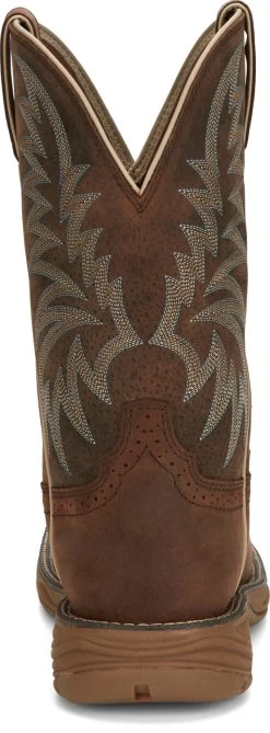 Justin Men's Rush Hickory Brown Water Buffalo Work Boot SE7400 11 Justin Men's Rush Hickory Brown Water Buffalo Work Boot SE7400 -Justin Sale Shop JST 006 SE7400