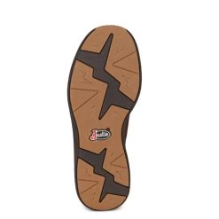 Justin Men's Hazer Brown Moc Toe Lace Up Chukka Casual Shoes -Justin Sale Shop JUJM450 6