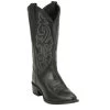 Justin Men's Black London Calf Classic Cowboy Boots -Justin Sale Shop JUS01409 1
