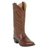 Justin Men's Chestnut Brown Marbled Deerlite Classic Cowboy Boots -Justin Sale Shop JUS01560 1