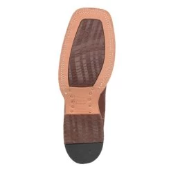 Justin Men's Bent Rail Performance Caddo Brown Cognac And Desert Bone Wide Square Toe Cowboy Boot -Justin Sale Shop JUSBR776 3