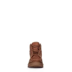 Justin Men's Stampede Light Duty Corbett Brown Waterproof Round Toe Work Shoe -Justin Sale Shop JUSE252 2