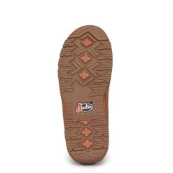 Justin Men's Stampede Light Duty Corbett Brown Waterproof Round Toe Work Shoe -Justin Sale Shop JUSE252 6