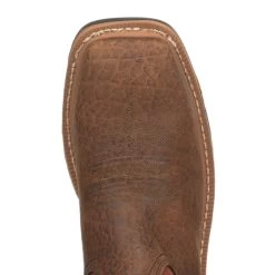 Justin Men's Vibram Commander X5 Roughneck Chestnut And Red Waterproof Square Steel Toe Work Boot -Justin Sale Shop JUWK2115 4