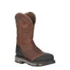 Justin Men's Vibram Dual Density Brown Waterproof Round Composite Toe Work Boot 1 Justin Men's Vibram Dual Density Brown Waterproof Round Composite Toe Work Boot -Justin Sale Shop JUWK2152 1