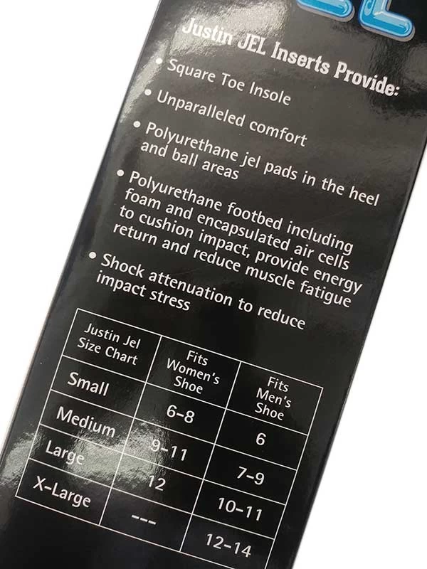 Justin SOX9624 Jel Round Toe Boot Inserts 7 Justin SOX9624 Jel Round Toe Boot Inserts - Image 5