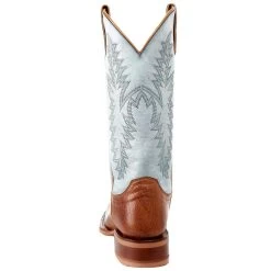 Justin Boots Men's NRS Exclusive Vintage Cognac Smooth Ostrich Cowboy Boot -Justin Sale Shop MJ2500 4