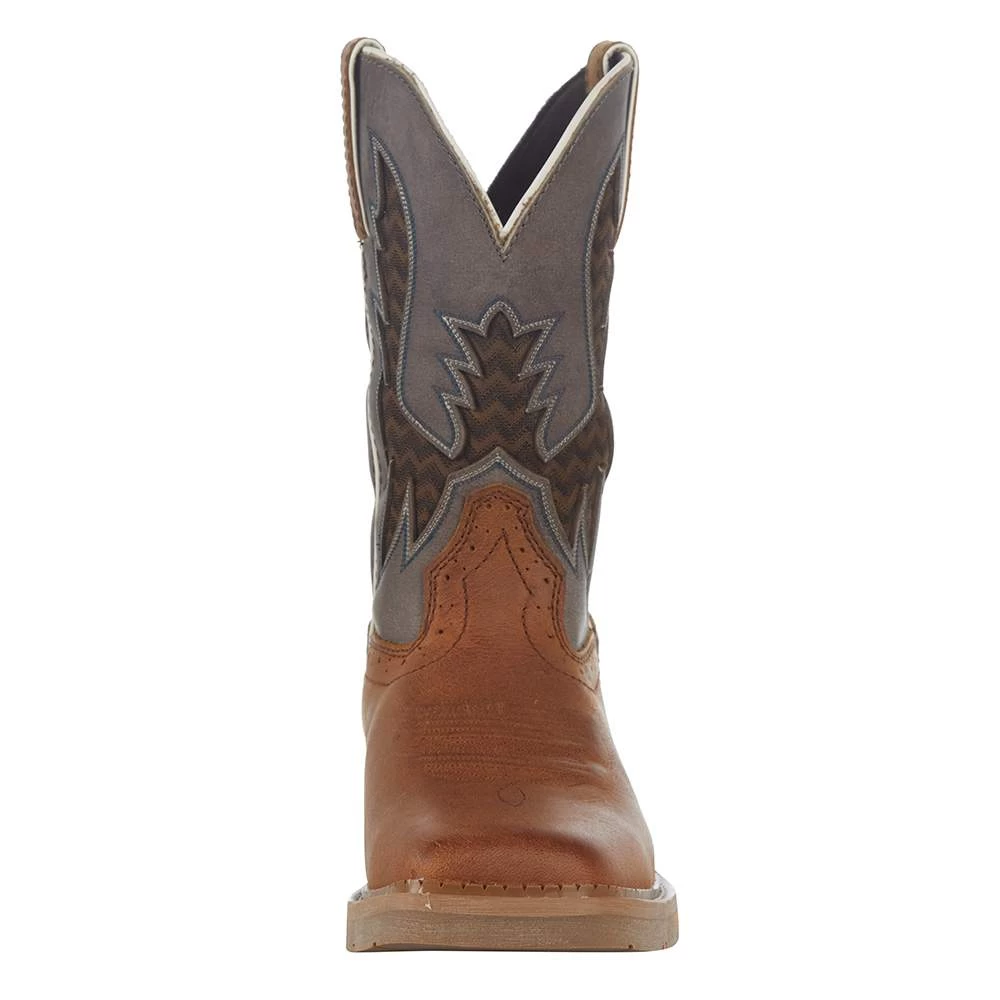 Justin Boots Men`s Stampede Bolt Redwood Water Buffalo 11in Independence Boot 4 Justin Boots Men`s Stampede Bolt Redwood Water Buffalo 11in Independence Boot - Image 2
