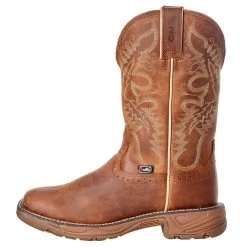 Justin Boots Women's Stampede Rush Tan Waterproof Soft Toe Work Boot -Justin Sale Shop SE4353 3