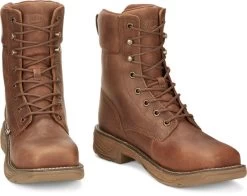 Men's Justin Square Toe Composite Toe Lace Up Work Boot SE468