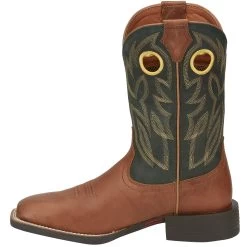 Justin Boots Men's Bowline Whiskey 11in. Stampede Western Cowboy Boots -Justin Sale Shop SE7520 03