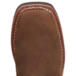 Justin Boots Women's Cottonwood Hickory Brown Square Toe 17in Tall Snake Boot -Justin Sale Shop SN6914 04