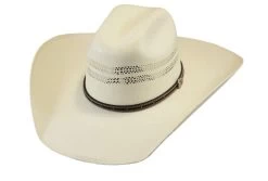 JUSTIN MEN'S IVORY 20X COVE COWBOY HAT- JS1030COVE44