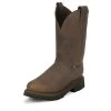 Justin Boots Justin Mens J-Max Pull On Bay Work Boot -Justin Sale Shop TE013596