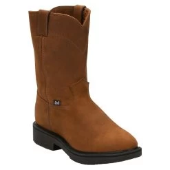 Justin Boots Justin Mens Dbl Cmfrt Pull On Work Boots -Justin Sale Shop TE013603 450210 01