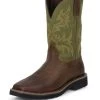 Justin Boots Justin Men Stampede Driller Rnd Toe Boots -Justin Sale Shop TE013827