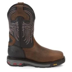 Justin Boots Justin Mens Commander X5 Steel Black Boots -Justin Sale Shop TE014385 463423 02
