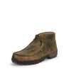 Justin Boots Justin Mens Prem Steel Dark Moc Work Shoes -Justin Sale Shop TE018457 P