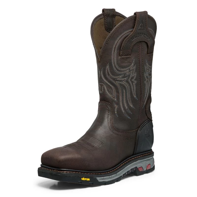 Justin Boots JOW Mens Warhawk WP Comp Toe Work Boots 3 Justin Boots JOW Mens Warhawk WP Comp Toe Work Boots