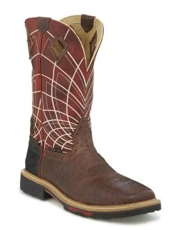 Justin Boots Justin Mens Derrickman Comp Ost Work Boots 9 Justin Boots Justin Mens Derrickman Comp Ost Work Boots -Justin Sale Shop TE025654 2