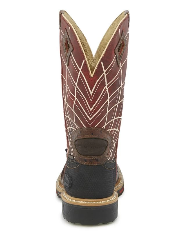 Justin Boots Justin Mens Derrickman Comp Ost Work Boots 6 Justin Boots Justin Mens Derrickman Comp Ost Work Boots - Image 4