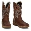 Men's Justin NiTread Square Toe Boots CR3200 -Justin Sale Shop TE036700 893616 P