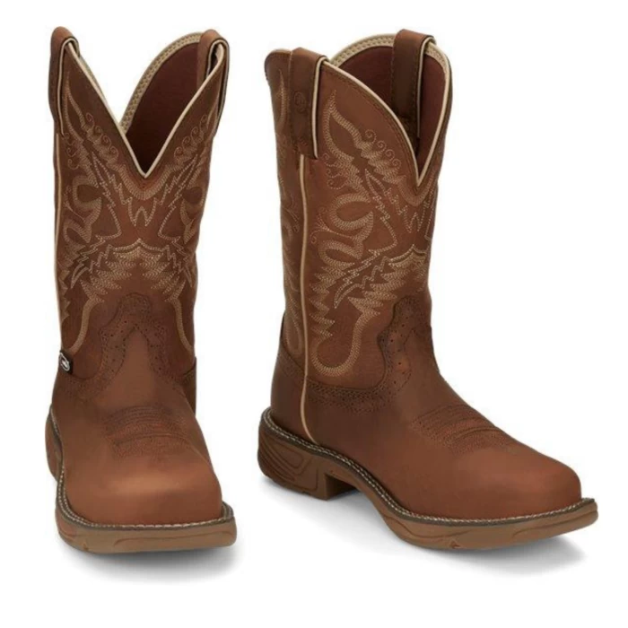 LADIES JUSTIN RUSH COMPOSITE TOE WORK BOOT - SE4352 3 LADIES JUSTIN RUSH COMPOSITE TOE WORK BOOT - SE4352